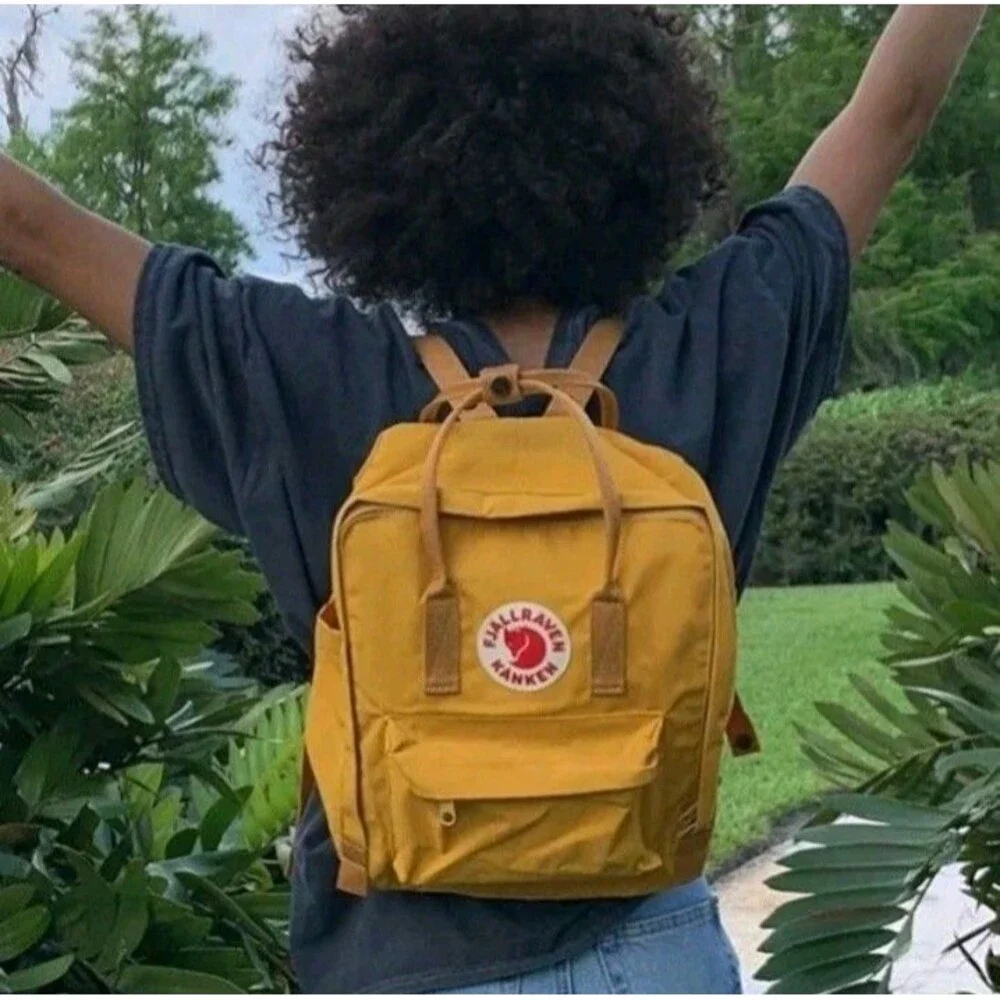 Fjallraven Kanken Everyday Outdoor Durable Comfy Backpack Ochre Yellow 23510 NWT
